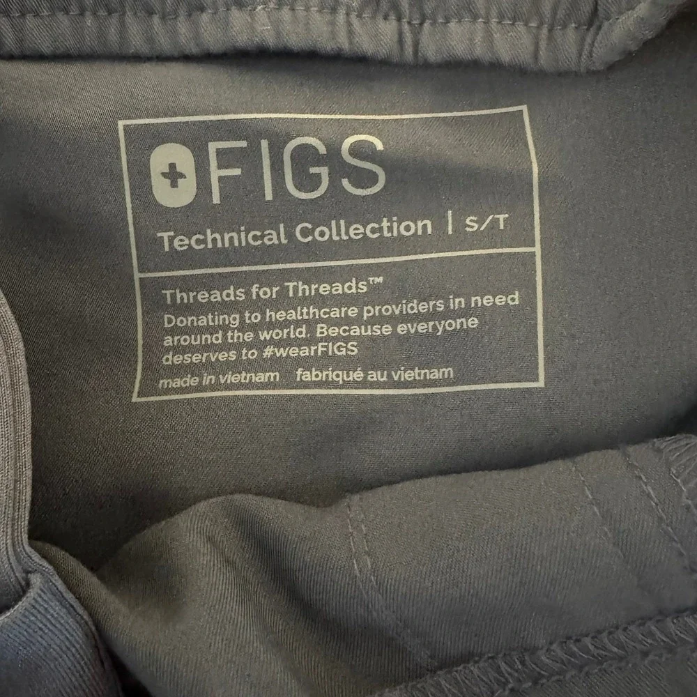 FIGS Men's Tansen Jogger Scrub‎ Pants Navy Blue Size Small / Tall